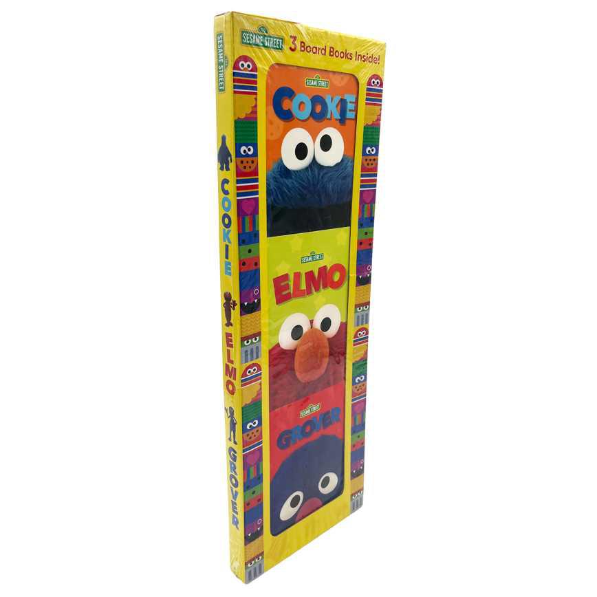 Sesame Street Friends 3 Board Book Set