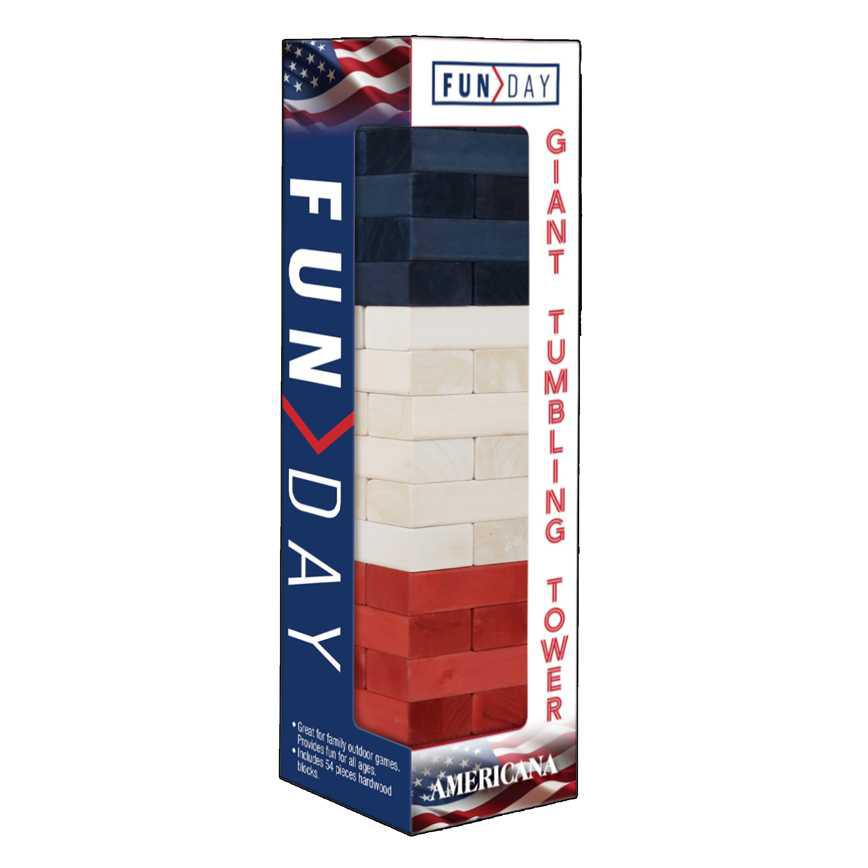 Giant Wooden Tumbling Tower