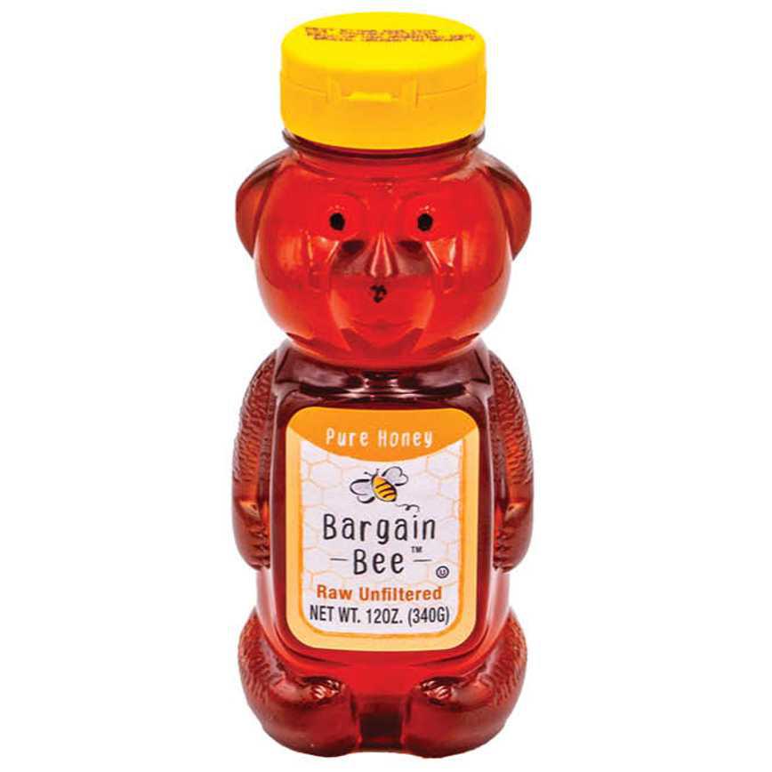 Bargain Bee Pure Honey Bear 12 oz.