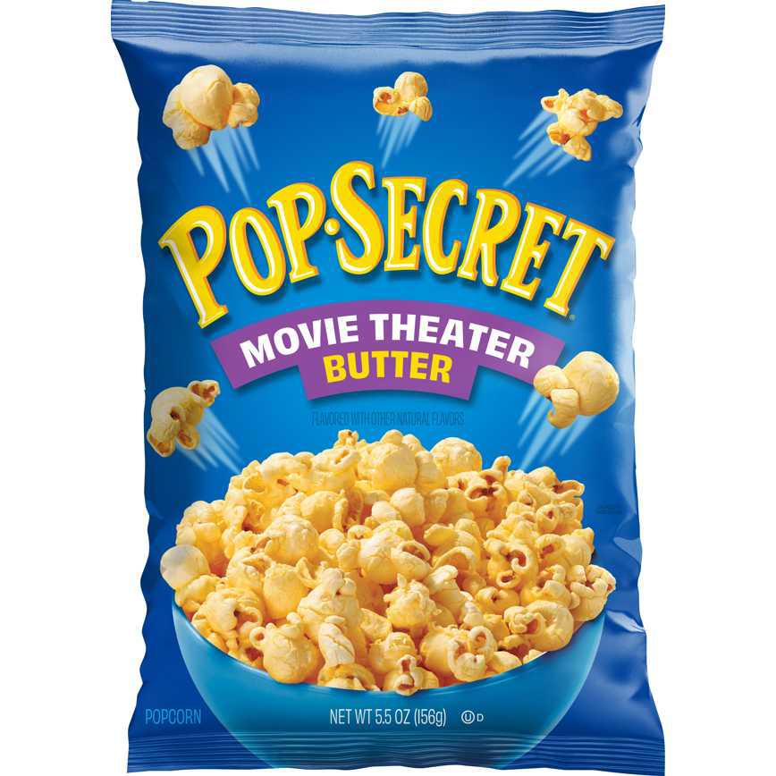 Pop Secret Ready to Eat Popcorn Movie Theater Butter 5.5 oz.