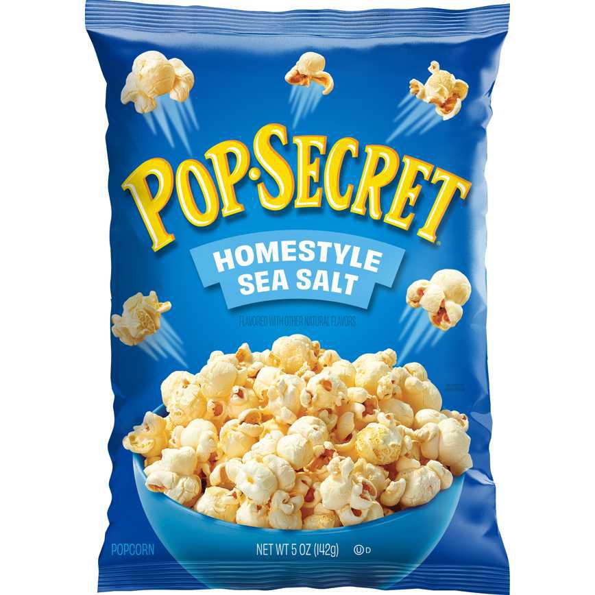 Pop Secret Ready to Eat Popcorn Homestyle Sea Salt 5.5 oz.
