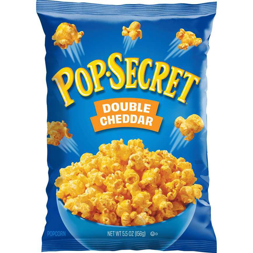 Pop Secret Ready to Eat Popcorn Double Cheddar 5.5 oz.