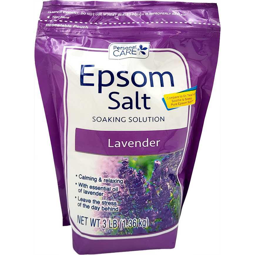 lavender epsom salt for plants Epsom Salt Lavender 3 lb