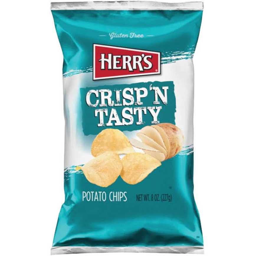 Herr's Potato Chips Crisp 'N Tasty 7 oz.