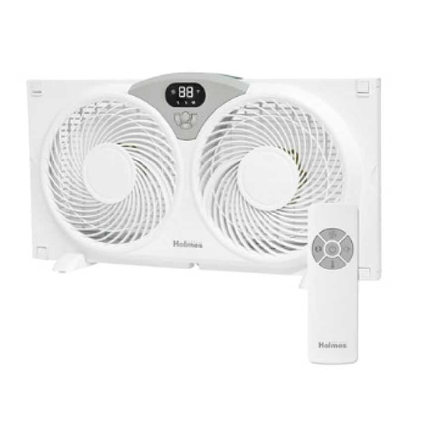 Holmes Digital Window Fan 9"