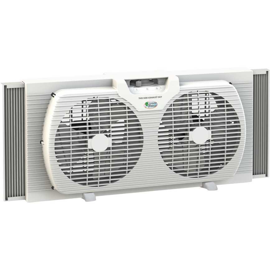 Sarasota Breeze Twin Window Fan 9"