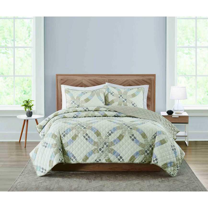 Cannon Quilt Set Full/Queen 3 pc.