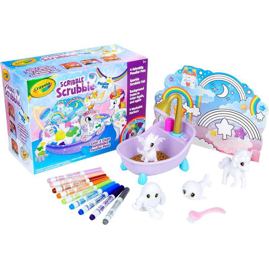Crayola Scribble Scrubbie Peculiar Pets Set