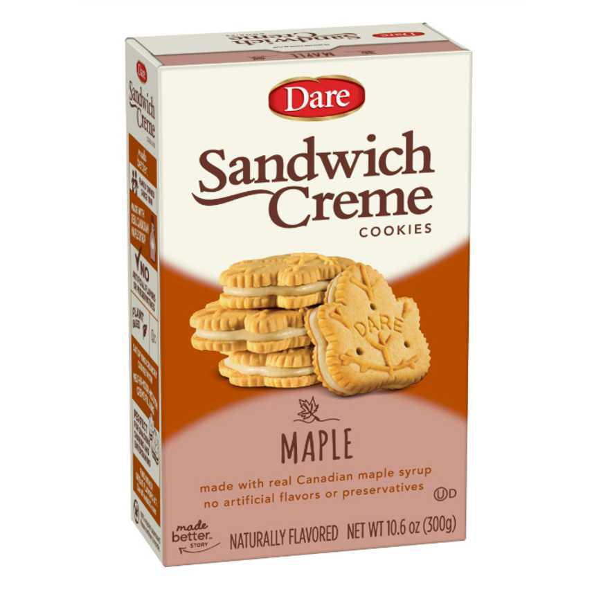 Dare Sandwich Creme Cookies Maple 10.6 oz.