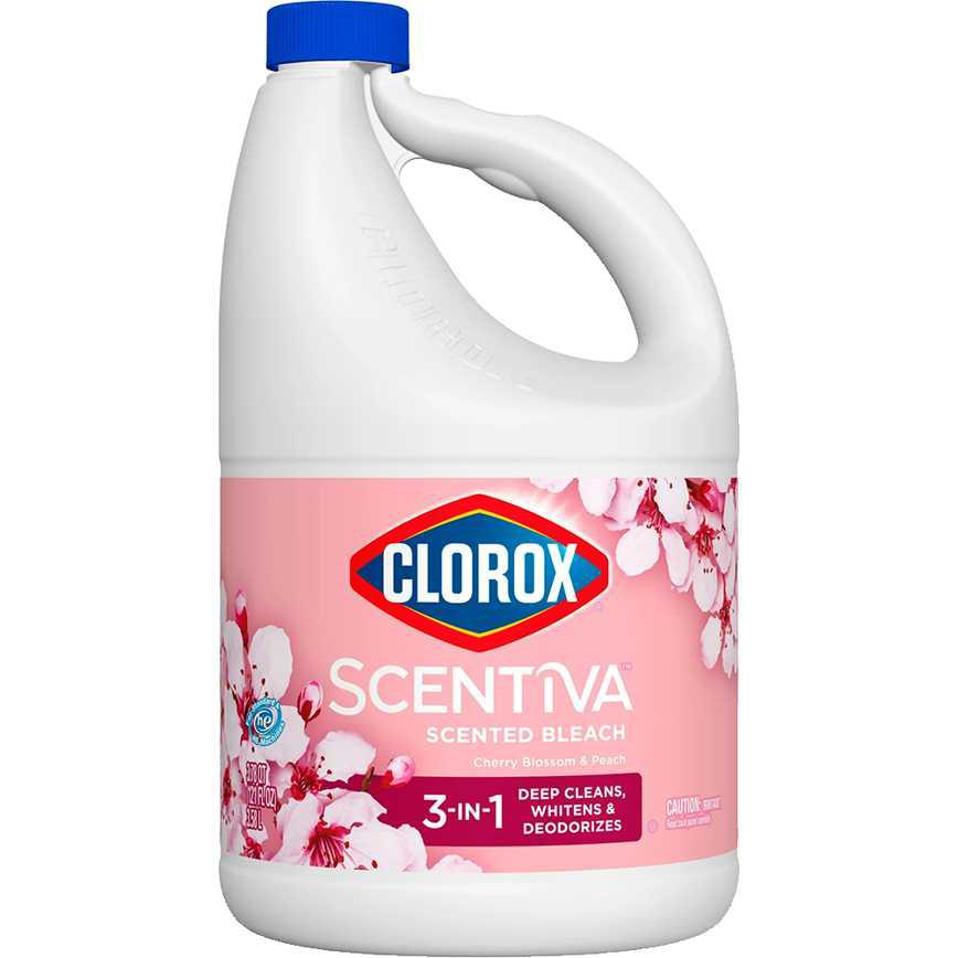 Clorox Scentiva Bleach Cherry Blossom & Peach 121 oz.
