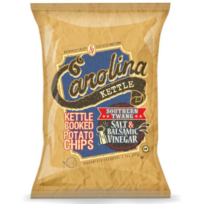 Carolina Kettle Chips Salt &amp; Balsamic Vinegar 5 oz.