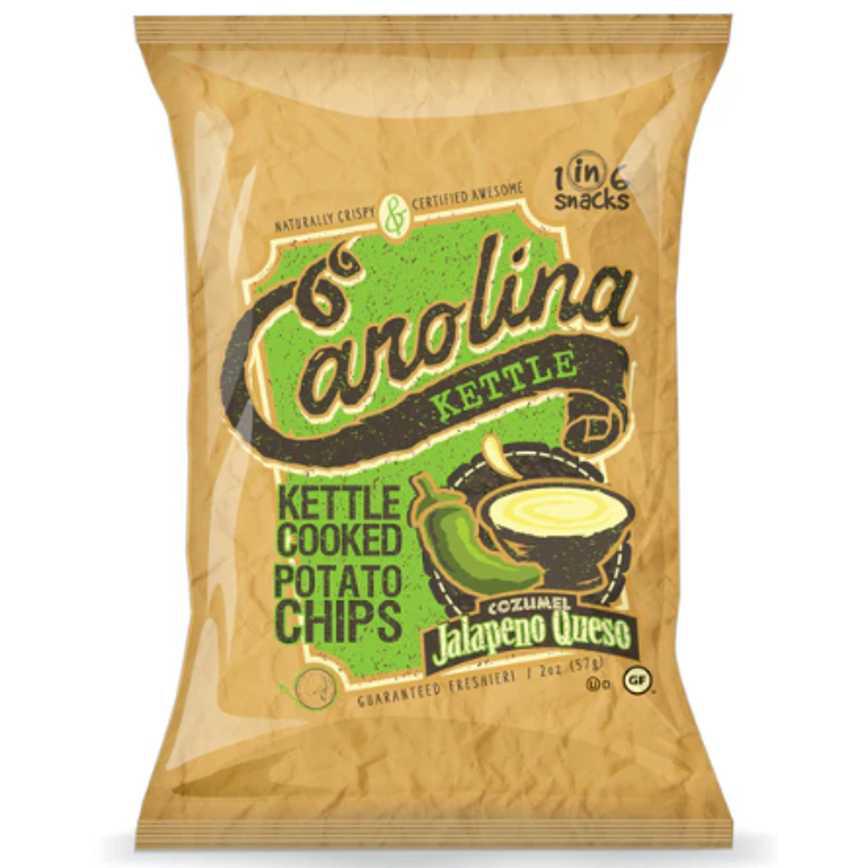 Carolina Kettle Chips Cozumel Jalapeño Queso 5 oz.