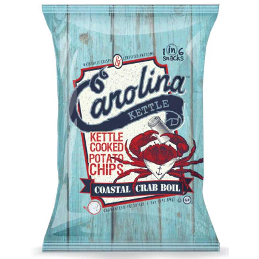 Carolina Kettle Chips Coastal Crab Boil 5 oz.