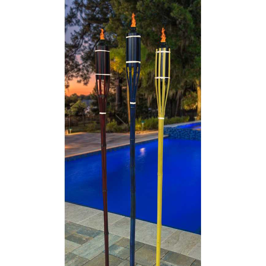 Bamboo Tiki Torch 5 ft.