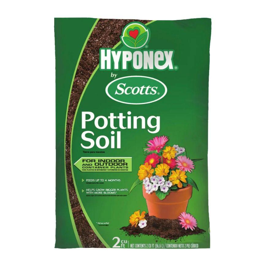 hyponex potting mix Hyponex by Scotts Potting Soil 2 cu. ft
