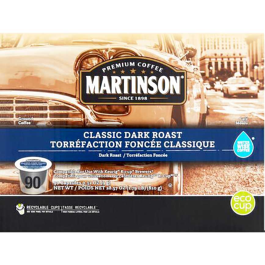 Martinson's Coffee K-Cups Classic Dark Roast 90 ct.