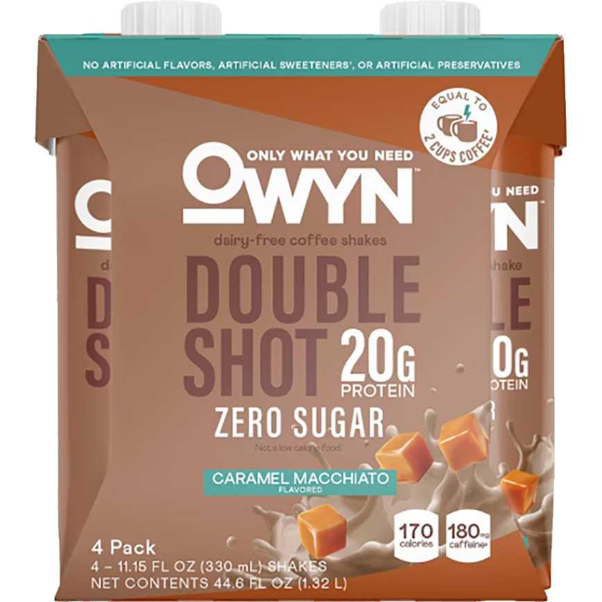 Owyn Protein Shakes Caramel Macchiato 4 pk.
