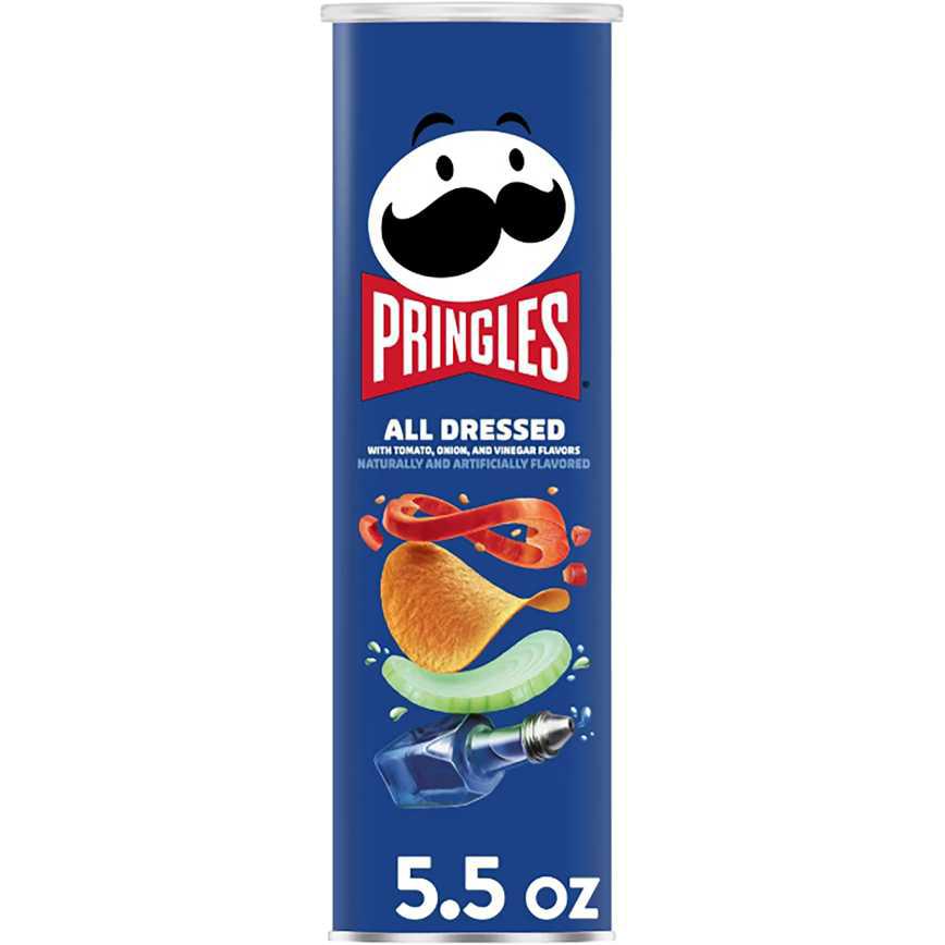 Pringles Crisps All Dressed Up 5.5 oz.