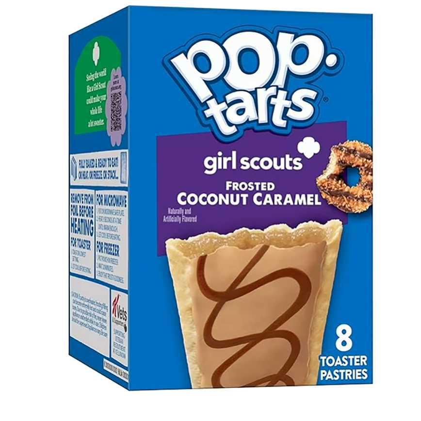 Pop-Tarts Girl Scouts Frosted Coconut Caramel 8 ct.