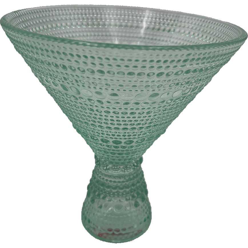 Hobnail Martini Glasses 10 oz.