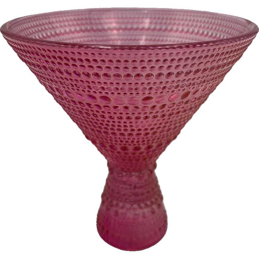 Hobnail Martini Glasses 10 oz.