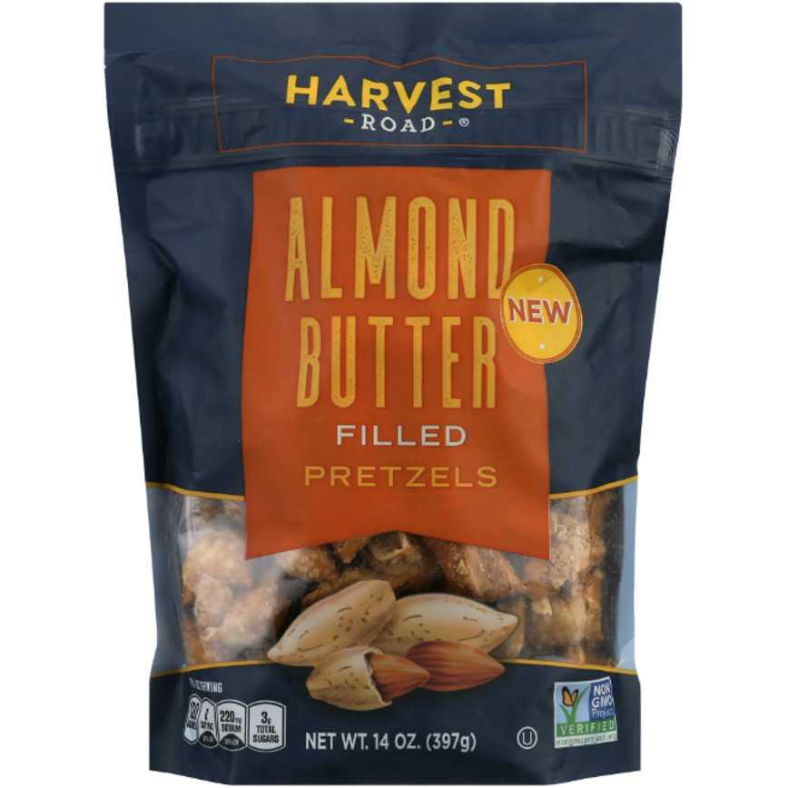 Harvest Road Almond Butter Filled Pretzels 14 oz.