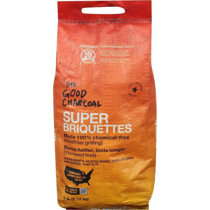 The Good Charcoal Super Briquettes 6 lb.