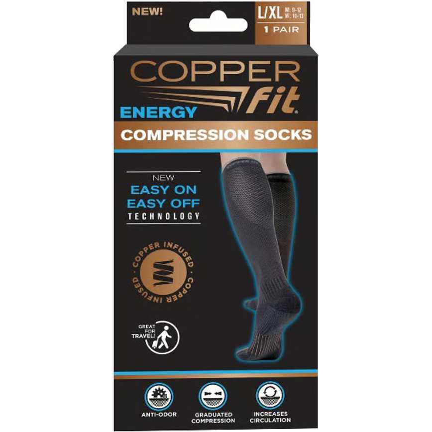 As Seen On TV Copper Fit Energy Compression Socks