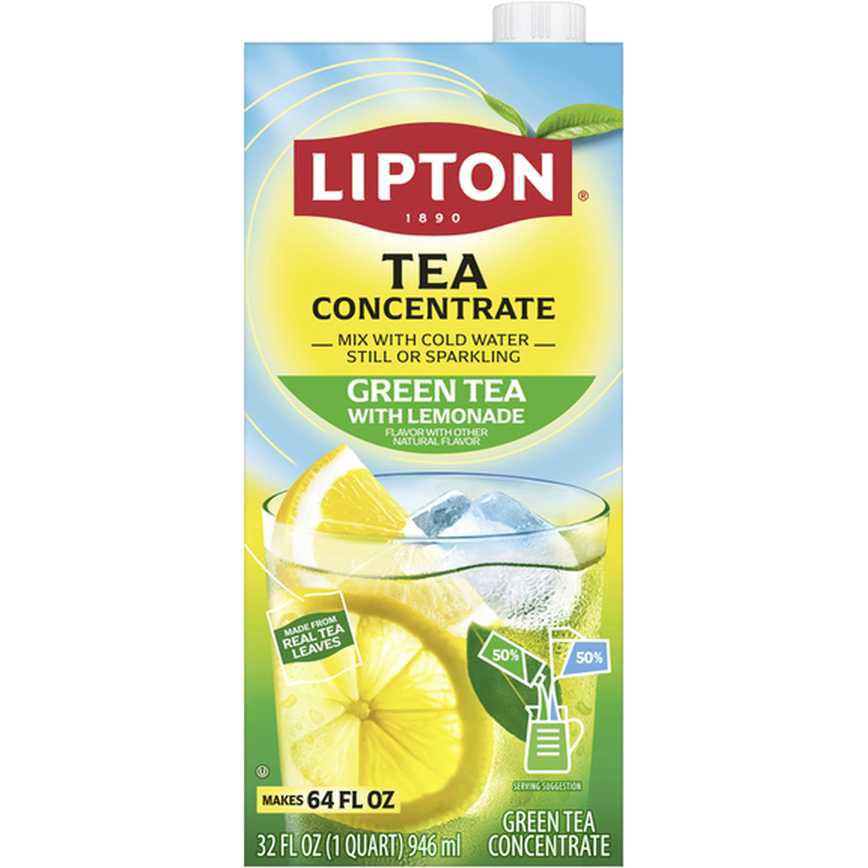 Lipton Tea Concentrate Green Tea With Lemonade 32 oz.
