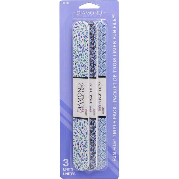Diamond Cosmetics Nail Files 3 pk. - Ollie's Bargain Outlet