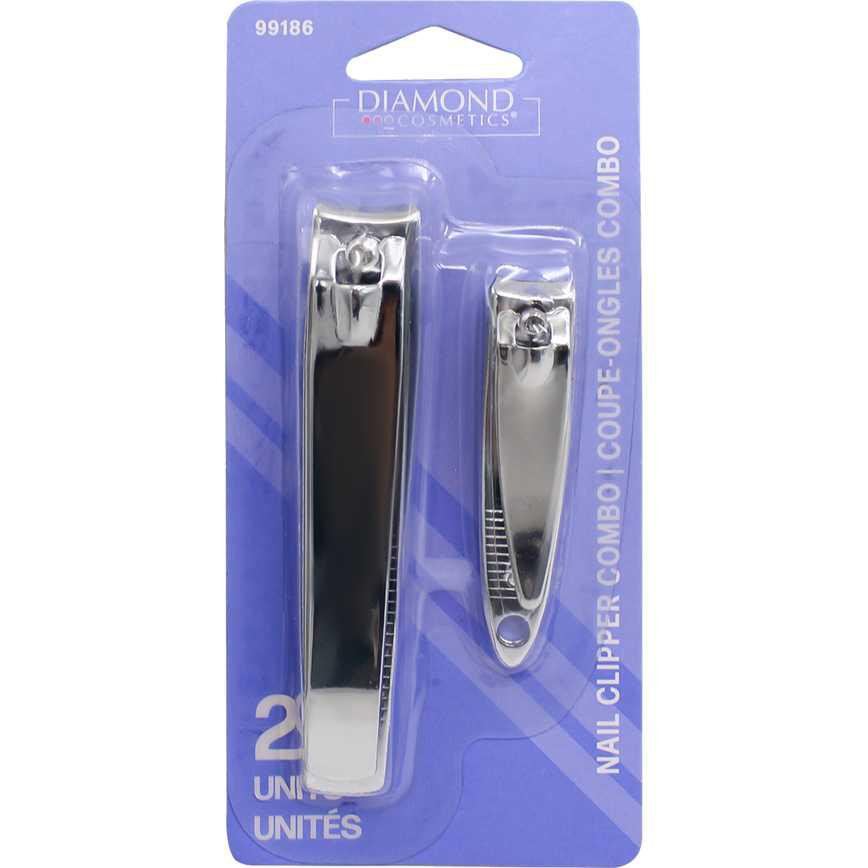 Diamond Cosmetics Nail Clipper Set 2 pk.