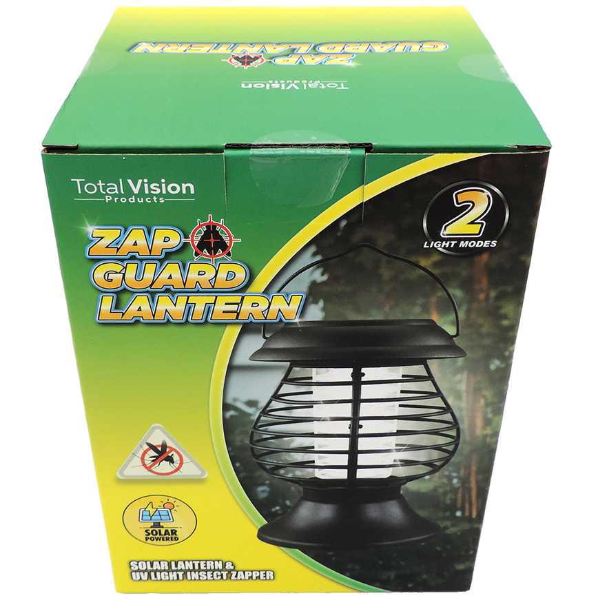 Total Vision Products Zap Guard the Solar Lantern &amp; Bug Zapper