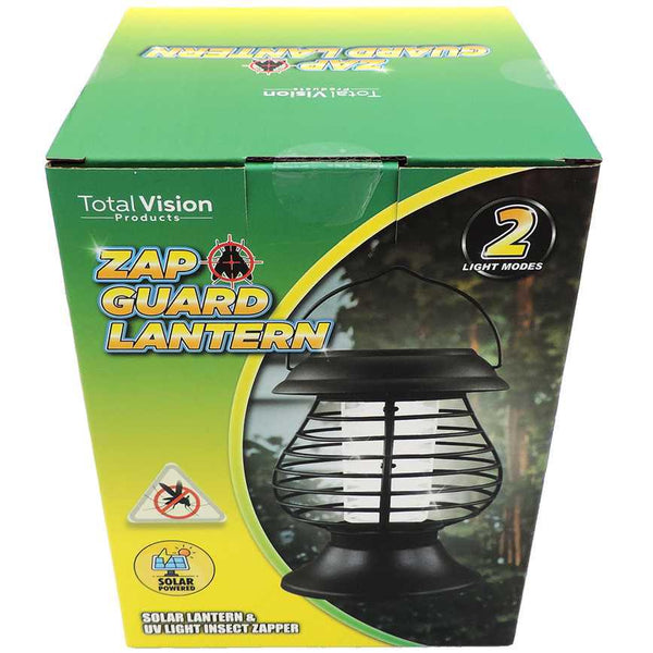 Total Vision Products Zap Guard the Solar Lantern & Bug Zapper