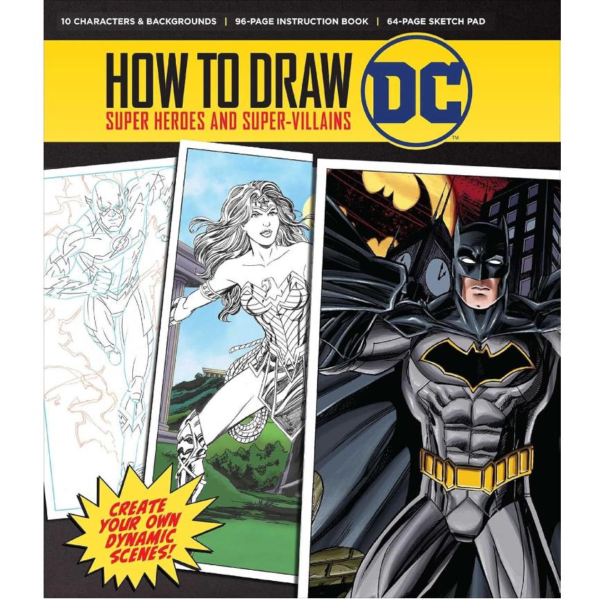 How to Draw: DC Super Heroes & Super-villains Book