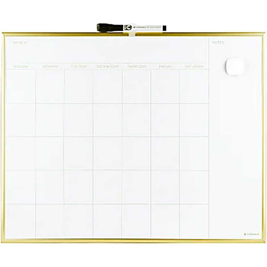 Ubrands Magnetic Dry Erase Calendar Board 20" x 16"