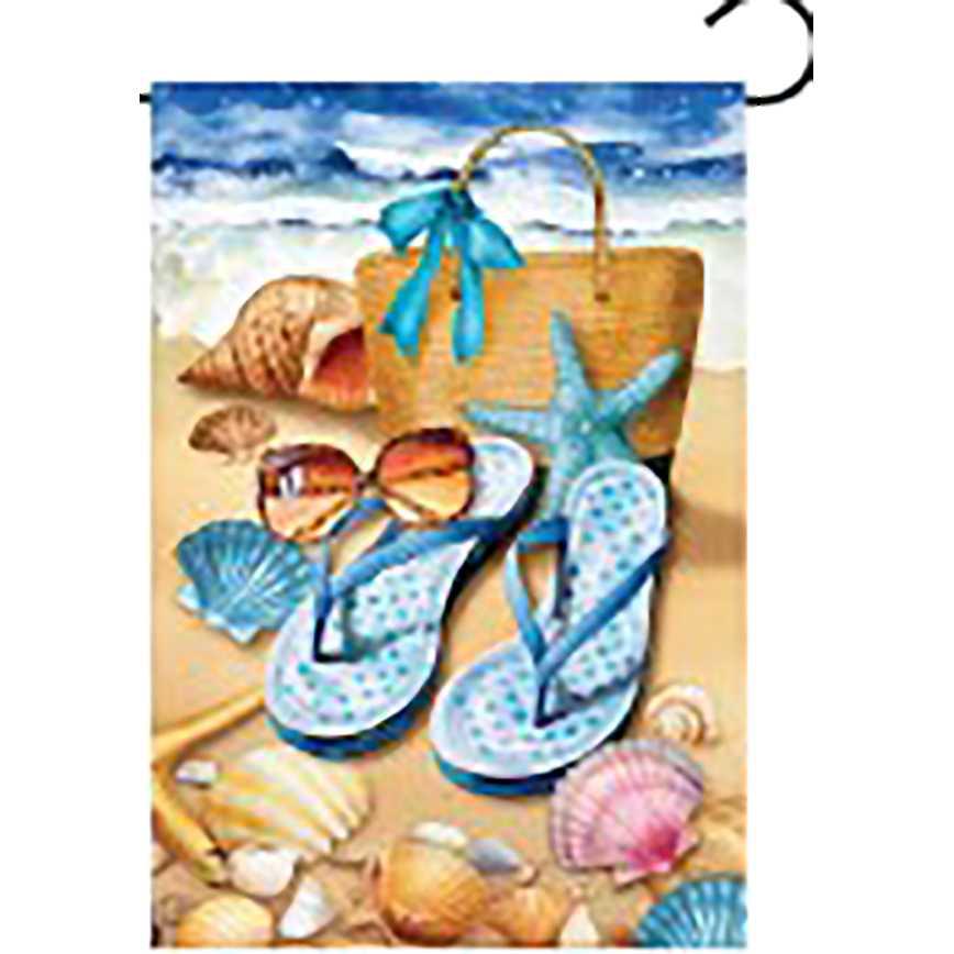 Summer Garden Flag 12" x 18"