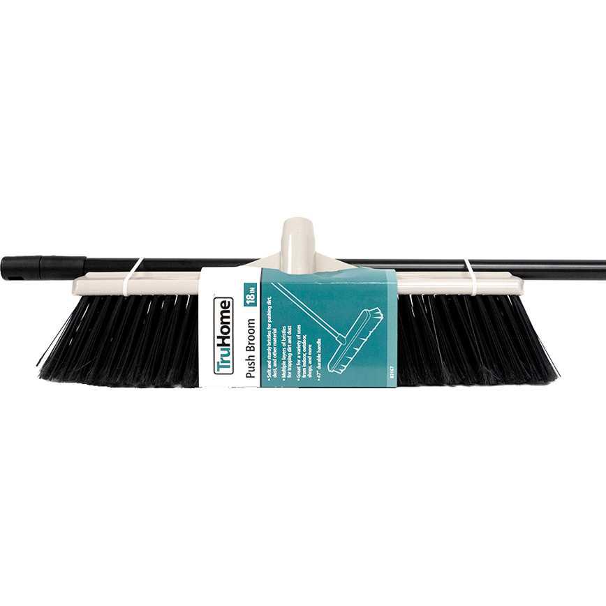 TruHome Push Broom 18"