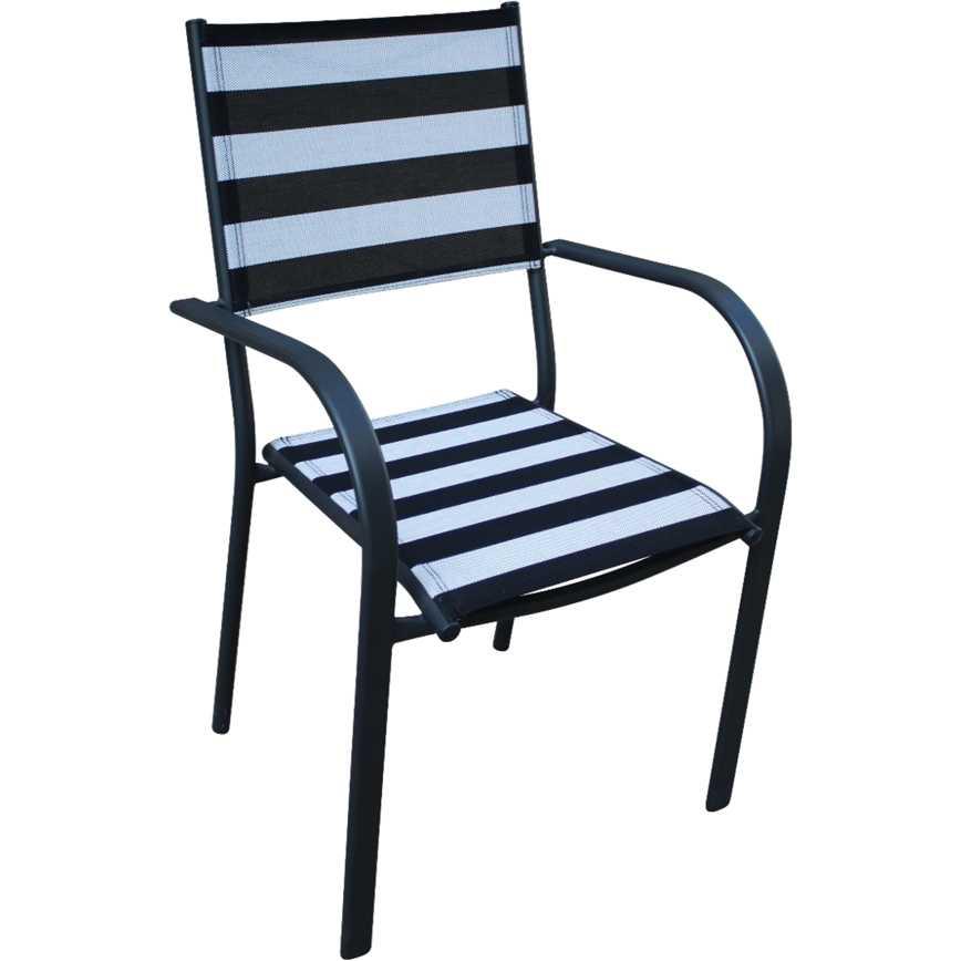 Sarasota Breeze Marco Island Stack Chair Striped