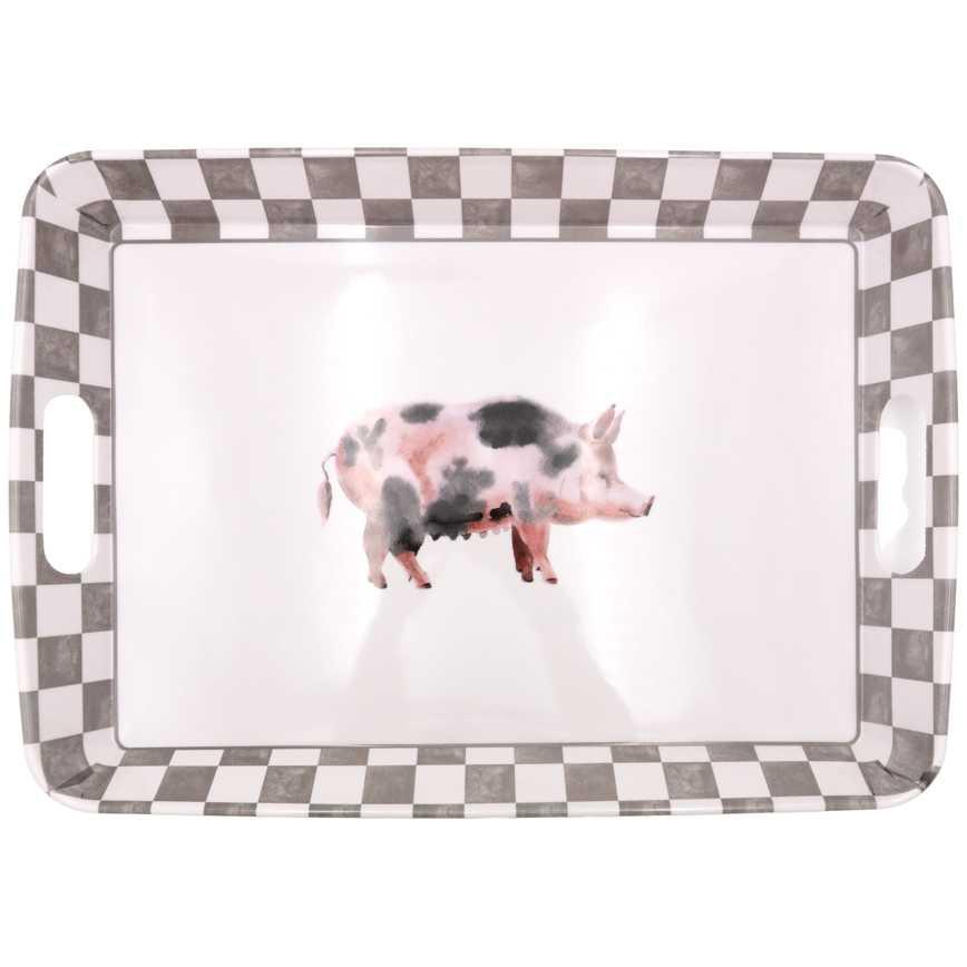Rectangular Farm Serving Tray 18.5"
