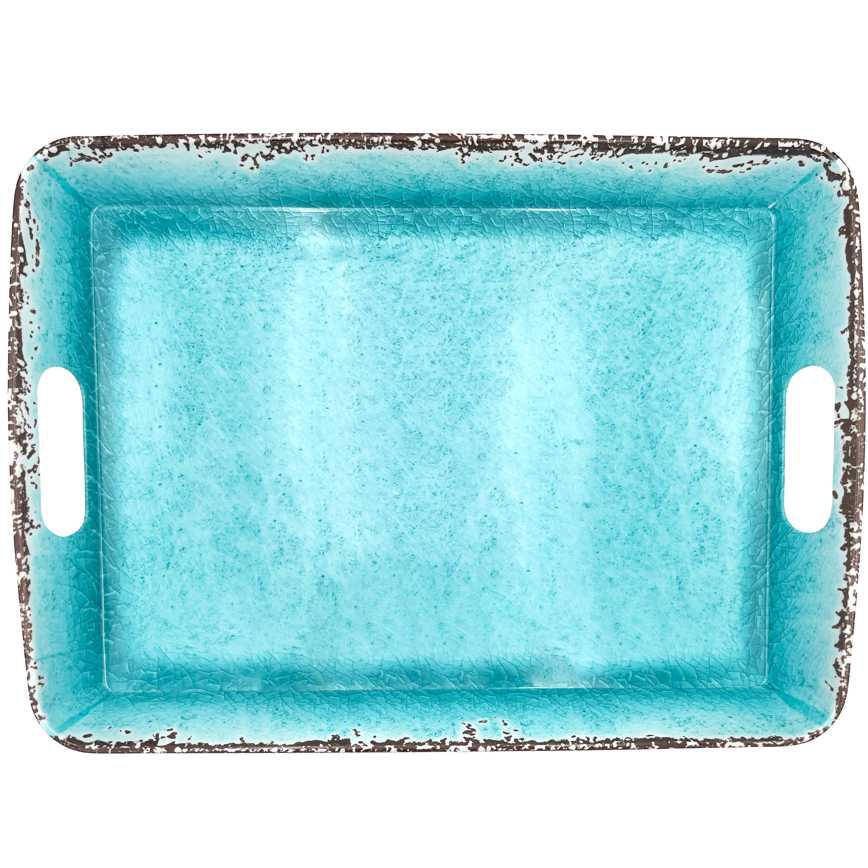 Melamine Solid Rectangular Serving Tray 18.5"