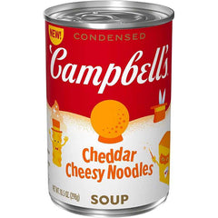 Campbell's Cheddar Cheesy Noodles Soup 10.5 oz. - Ollie's Bargain