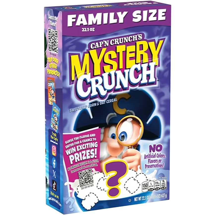 Cap'n Crunch Mystery Crunch Cereal 22.1 oz.