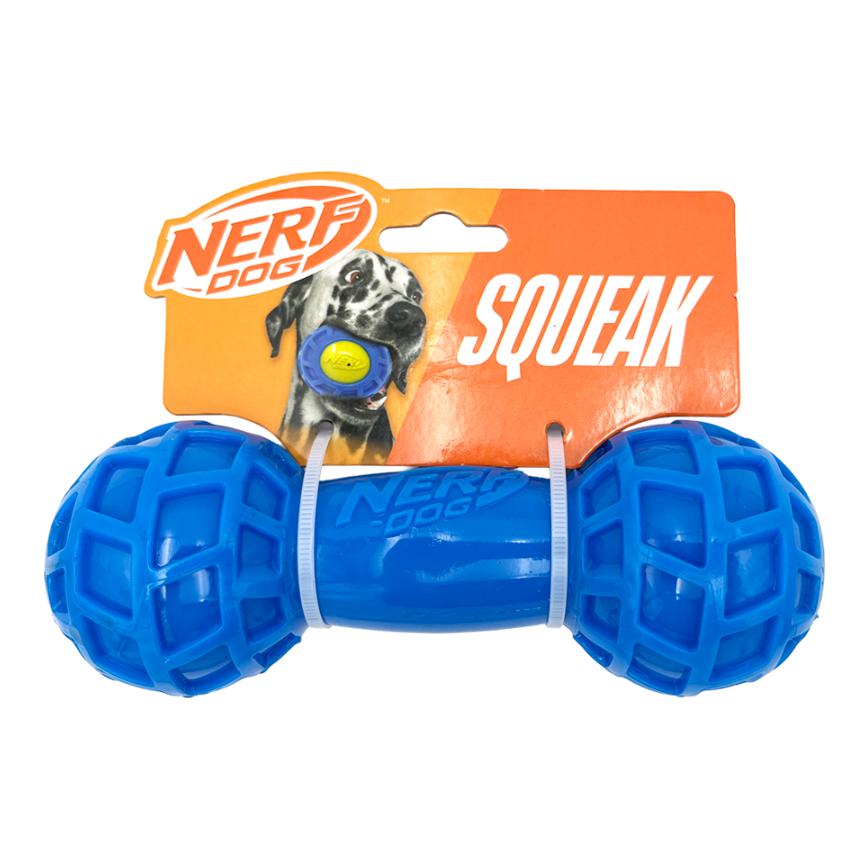 Nerf Dog Squeak Barbell