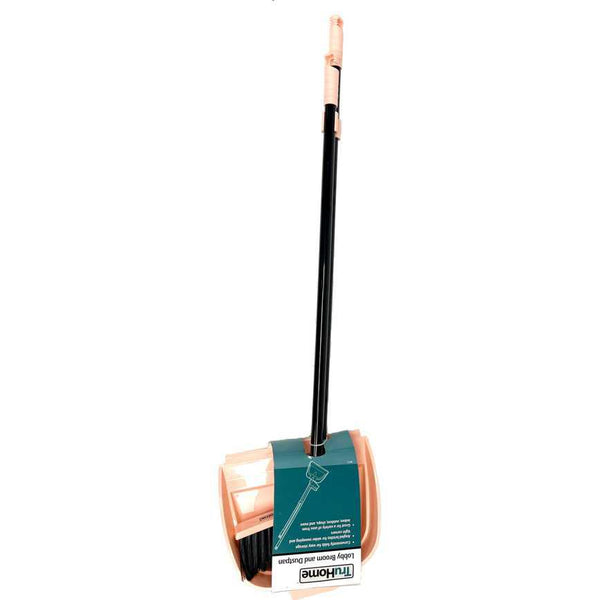 TruHome Lobby Broom With Dust Pan - Ollie's Bargain Outlet