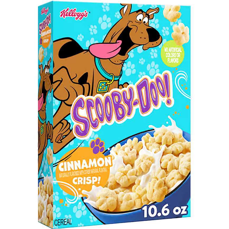 Kellogg's SCOOBY-DOO! Breakfast Cereal Cinnamon Crisp 10.6 oz.