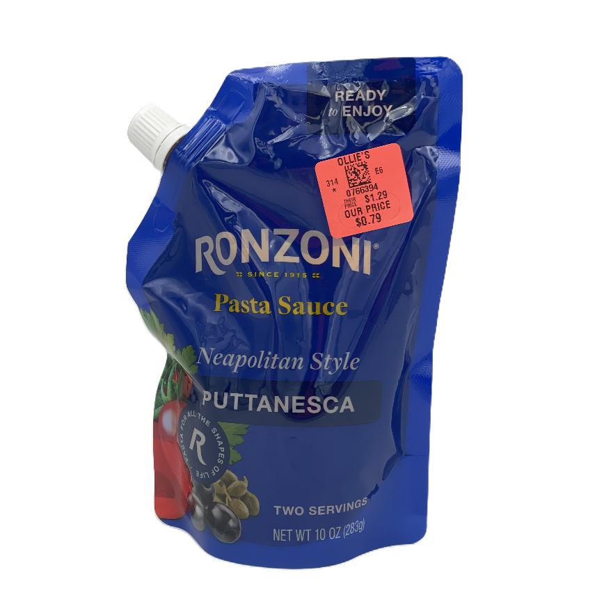 Ronzoni Pasta Sauce Puttanesca 10 oz.