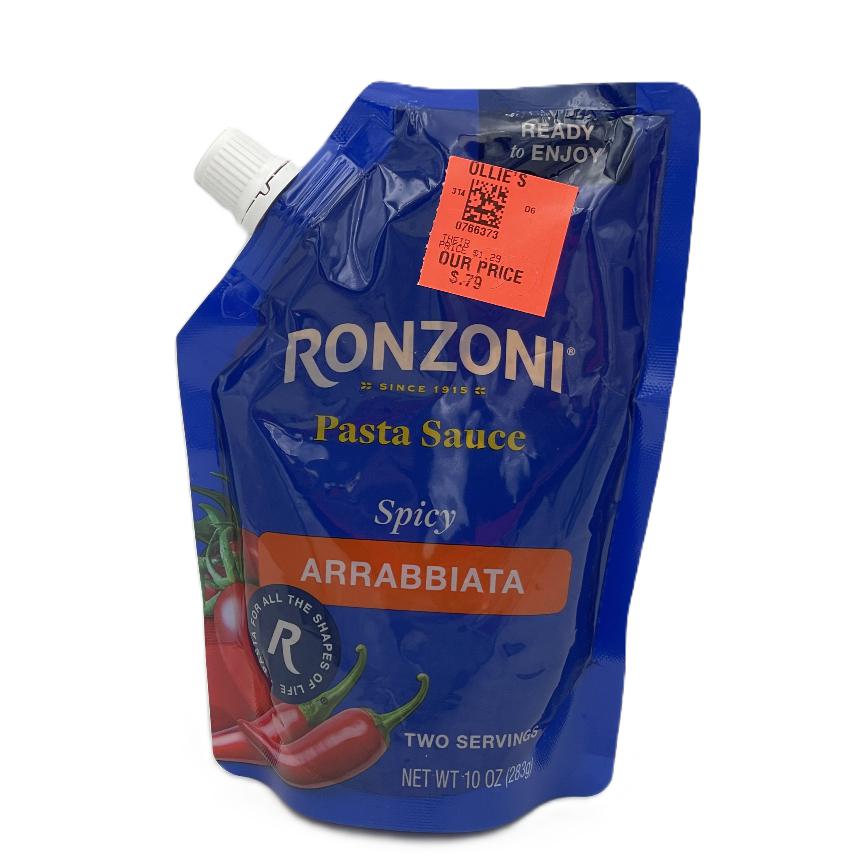 Ronzoni Pasta Sauce Arrabbiata 10 oz.