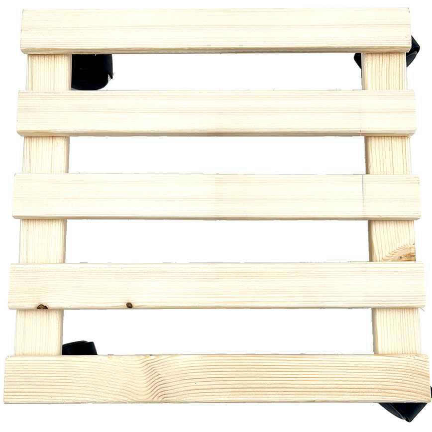 Bulldog Hardware Rolling Plant Caddy 11.5"