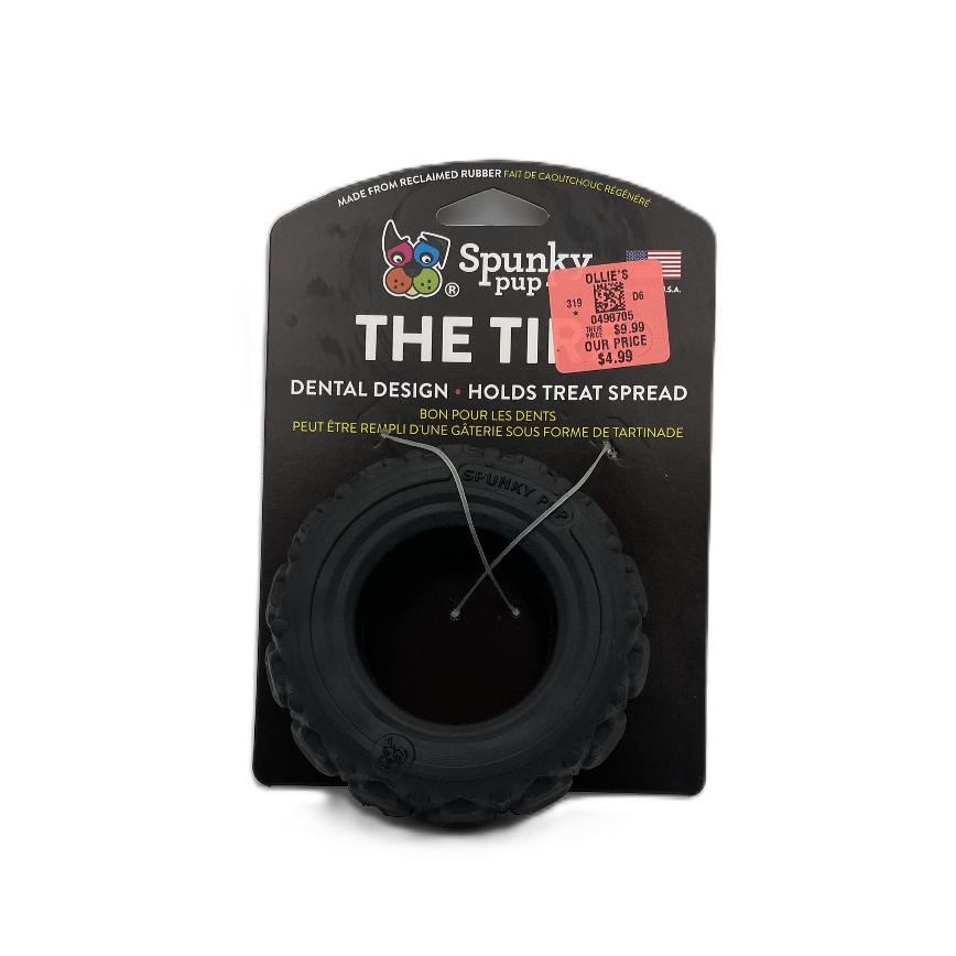 Spunky Pup the Tire Recycled Rubber Dog Chew Toy