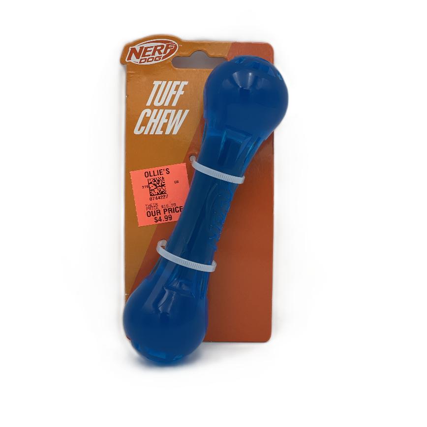 Nerf Dog Tuff Chew Toy Blue 7"